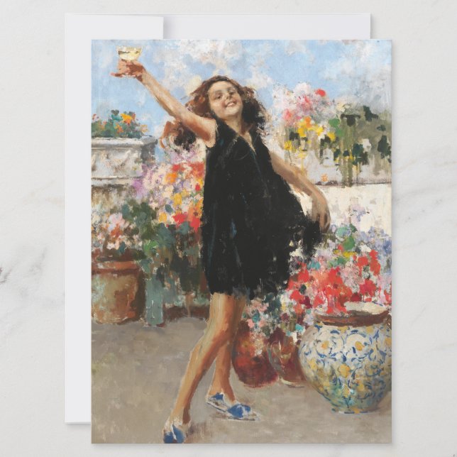 Grattis Toast (av Vincenzo Irolli) Julkort (Framsida)