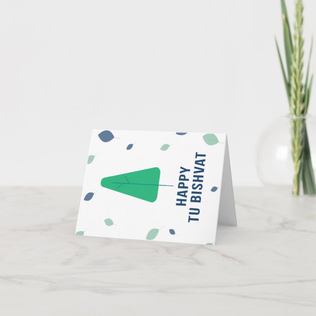 Grattis Tu Bishvat Helgkort (Framsida)