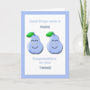 Grattis Twin Boot Card Kort