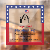 Grattis USA på 250-årsdagen! Fastighetspatriotism