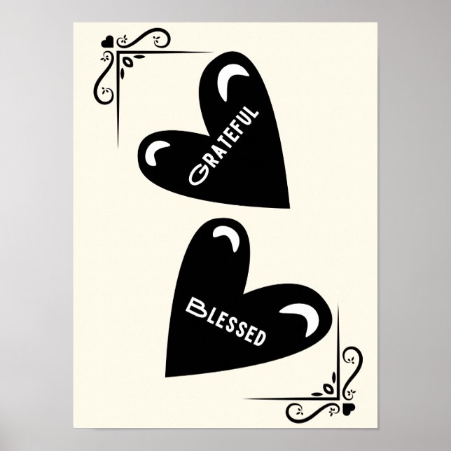Grattis - välsignad poster (Framsidan)