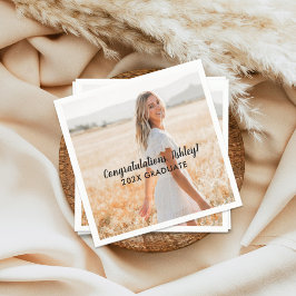 Grattisar 2025 Student Photo Studenten Pappersservett