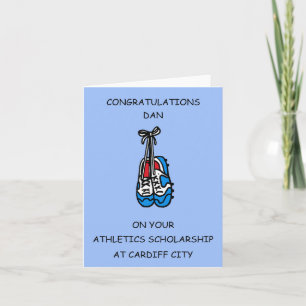 Grattisar Athletics Scholarship Kort
