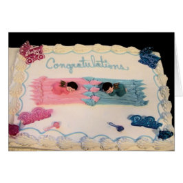 Grattisar Baby! Hälsningskort