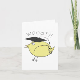 Grattisar Birdie Studenten Card! Kort