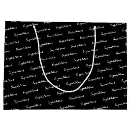 Grattisar Black Gift Bag - HAMbyWG