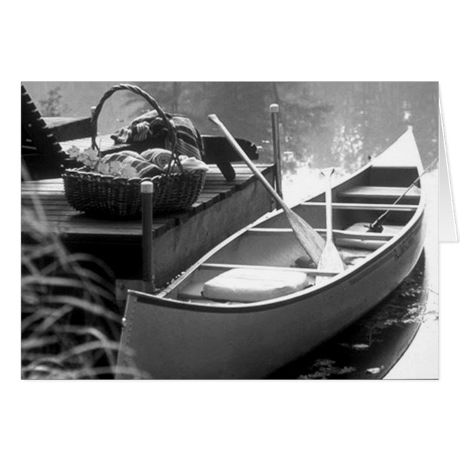 ’GRATTISAR’ CANOE STIL HÄLSNINGSKORT (Framsidan Horizontal)