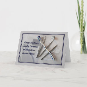 Grattisar Card öppna nytt tandläkarkontor Kort