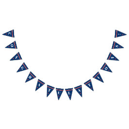 Grattisar Classic Nautical Anchor Rand Vimplar