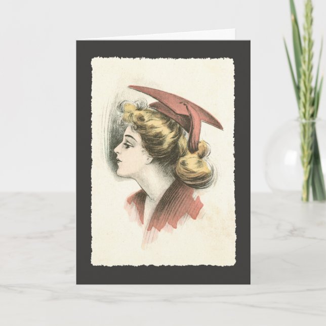 Grattisar: College eller High School Student Kort (Framsida)