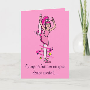 Grattisar Dance Skäl Kort