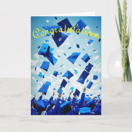 Grattisar - du gjorde det Studenten Helgkort