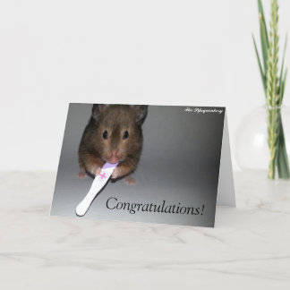 Grattisar! Du har en baby! Kort