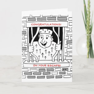 Grattisar Escape Lämnar Kort