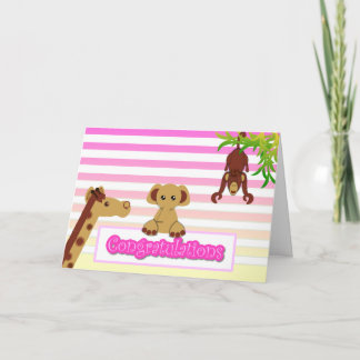 Grattisar, Flicka - Anpassad Kort