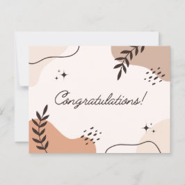 grattisar för abstrakt konst vykort