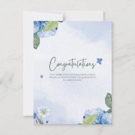 grattisar för blommigt av elegant vykort