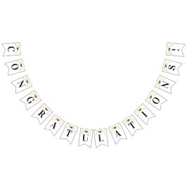 Grattisar för Coquette Gult Bow | Studenten Vimplar