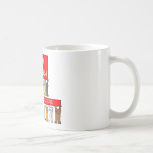 Grattisar för kanadensiskt medborgarskap (Cute Ca Kaffemugg