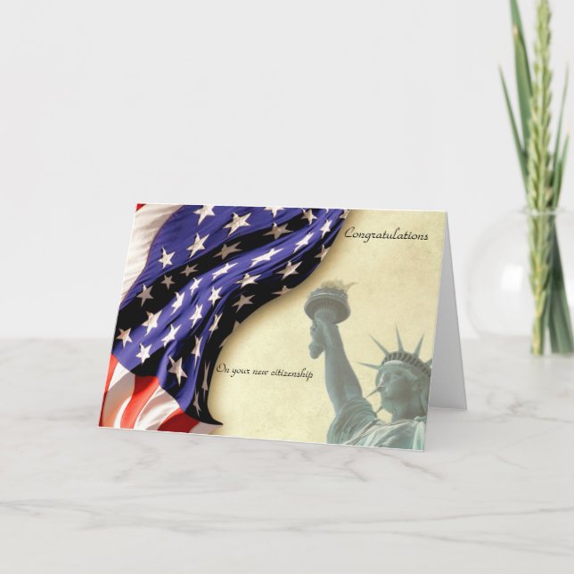 Grattisar för medborgarskap kort (Framsida)