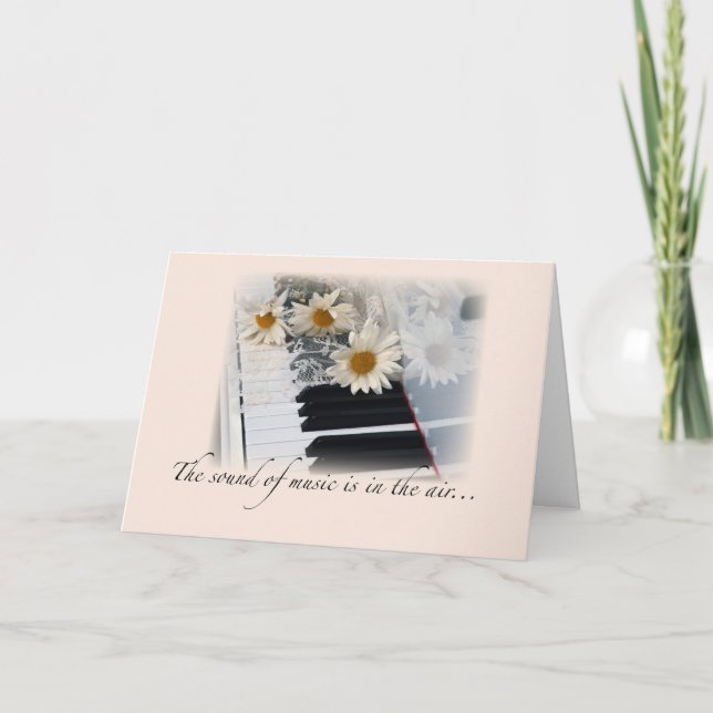 Grattisar för musikprestanda, Piano, Daisy Kort (Framsida)