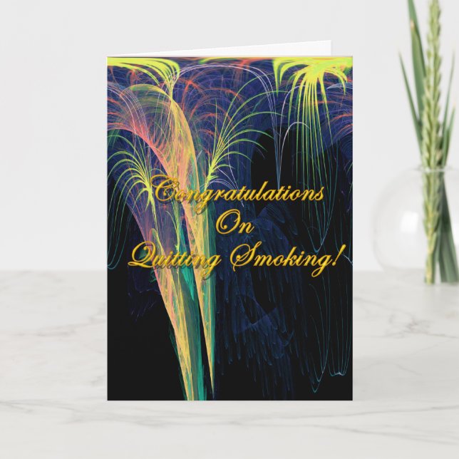 Grattisar för rökförbud kort (Framsida)