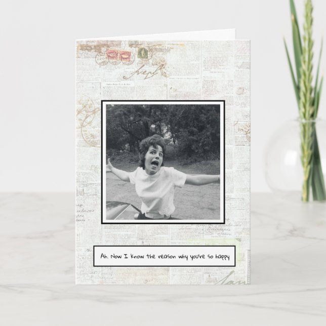 Grattisar för skilsmässa kort (Framsida)