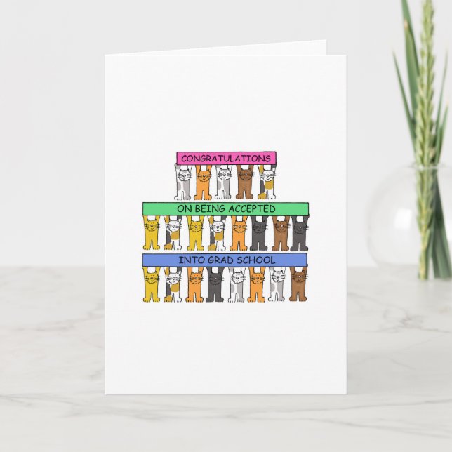 Grattisar för skolgodkännande i Student Kort (Framsida)