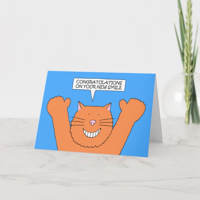 Grattisar för tandläkararbete kort (Framsida)