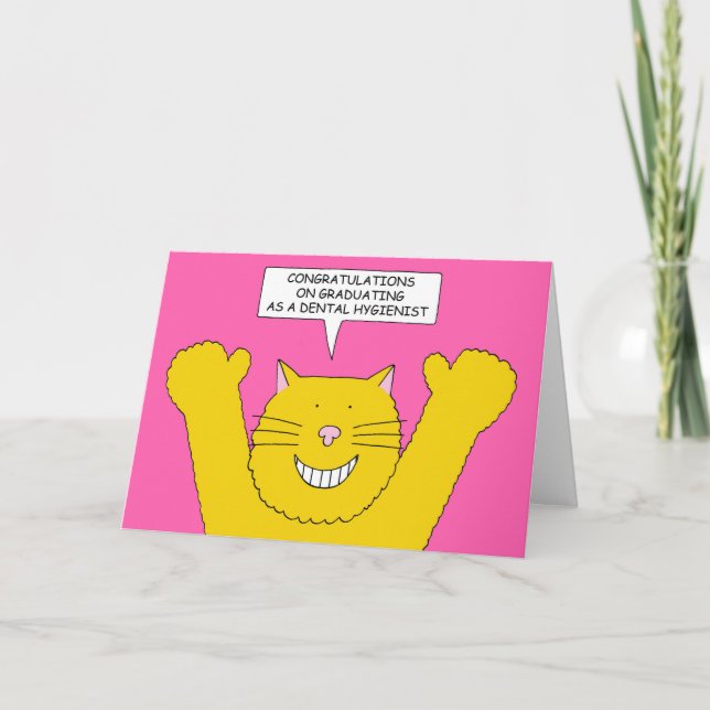 Grattisar för tandläkarutbildning kort (Framsida)