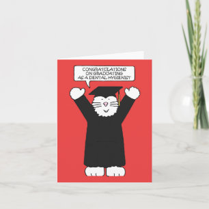 Grattisar för tandläkarutbildning kort