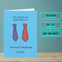 Grattisar för två Bröllopsdagar