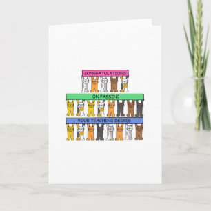 Grattisar för utbildningsgrad kort