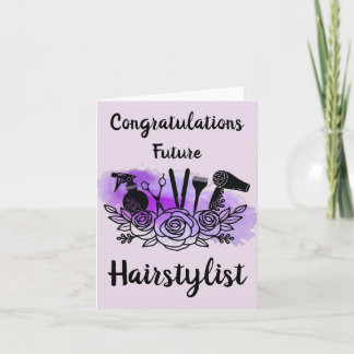 Grattisar framtida haistylist kort