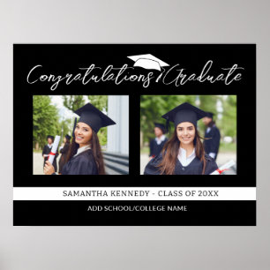 Grattisar Grad 2025 Black and White Photo Poster