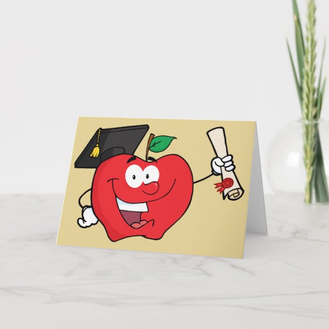 Grattisar Grad School Acceptance Kort (Framsida)