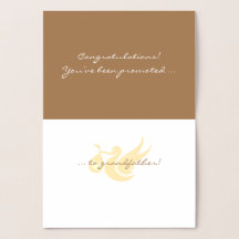 Grattisar! Grandfather Foil Card