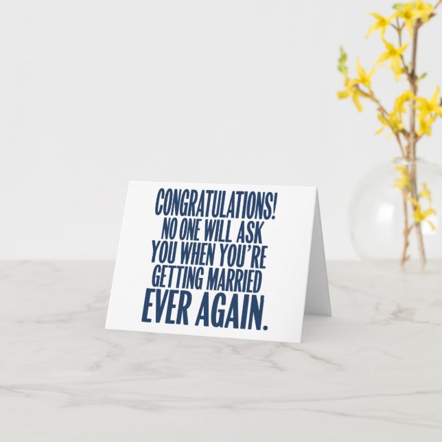 Grattisar i Bröllop Förlovning gifta Kort (Gul blomma)