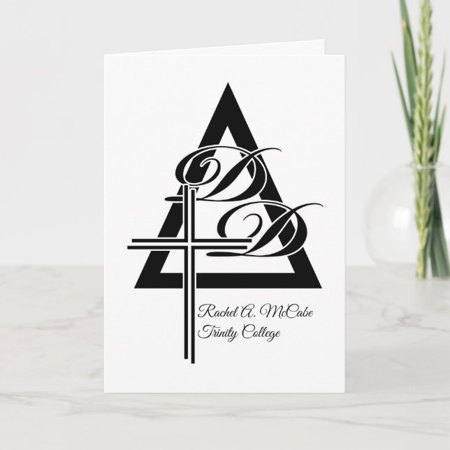 Grattisar i Doktor med grad av mångfald Kort (Framsida)