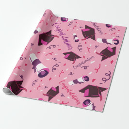 Grattisar i studenten, figursättning Papper Presentpapper