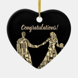 Grattisar Julgransprydnad Keramik