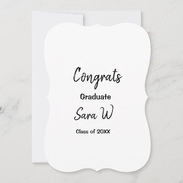 Grattisar, klass för tilläggsår till namn-skolprot kort (Framsida)