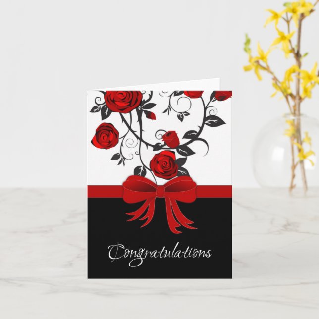 Grattisar Kort (Gul blomma)