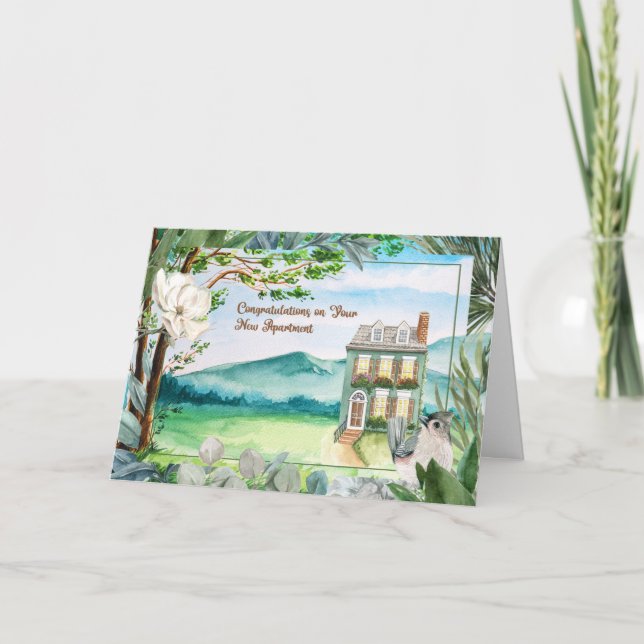 Grattisar kort vid sökning efter ett nytt fack (Framsida)