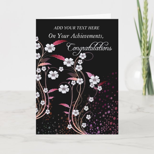 Grattisar/lakvatten från paneler kort (Framsida)