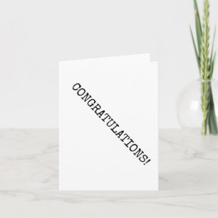 Grattisar, Minimalistisk, typografi, text Kort