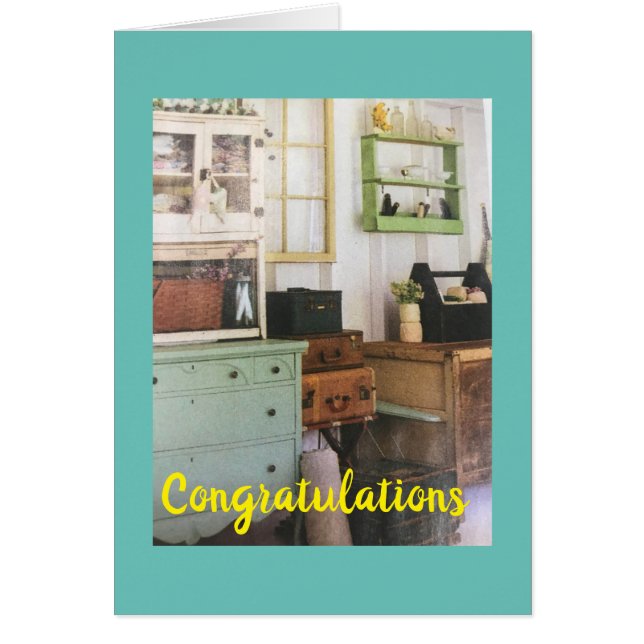 GRATTISAR *NY HOMEOWNER* HÄLSNINGSKORT (Framsidan)