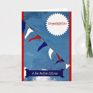 Grattisar Nytt brittiskt medborgarkort Kort