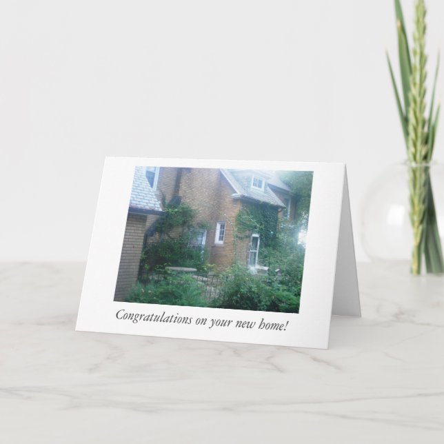 Grattisar/nytt hemkort kort (Framsida)