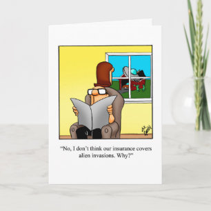 Grattisar nytt Humor-hälsningskort för hemmet Kort